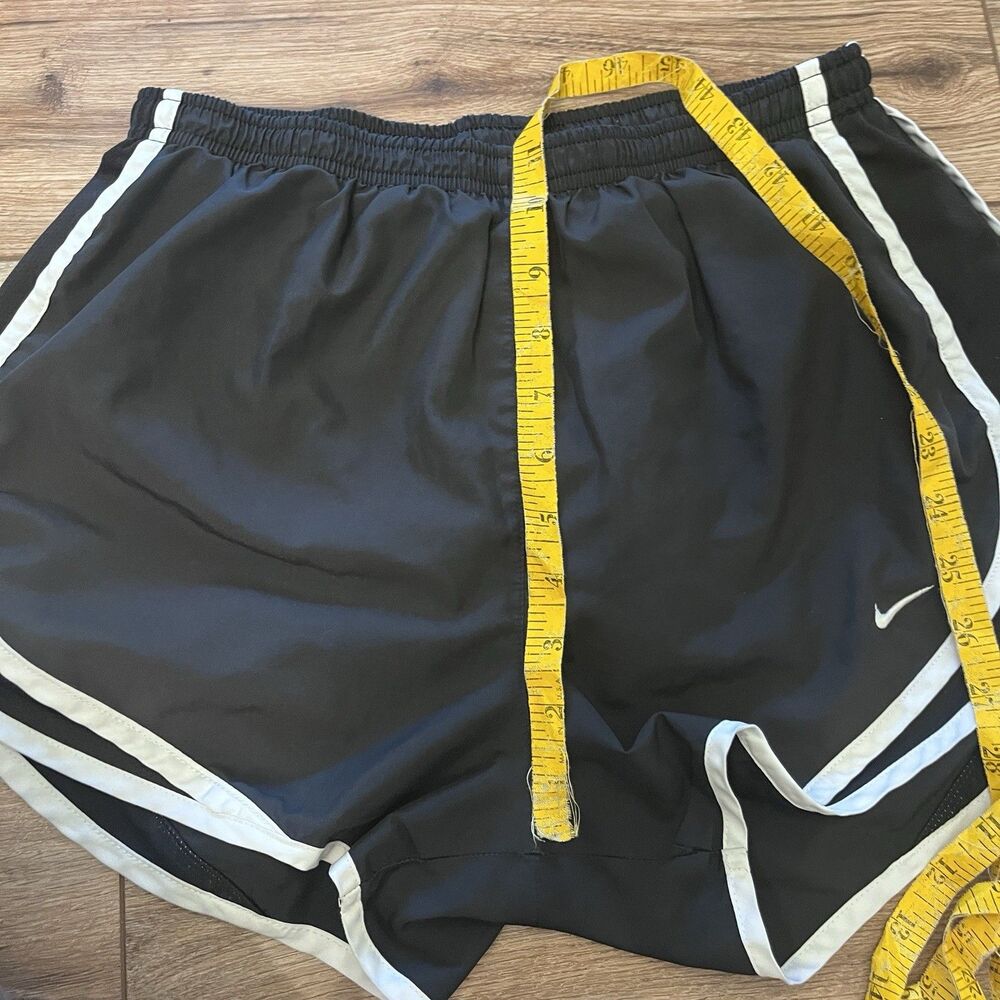 Nike Women's Tempo Running Track Shorts Black 3" Built in Liner Brief Size S - Picture 4 of 6
